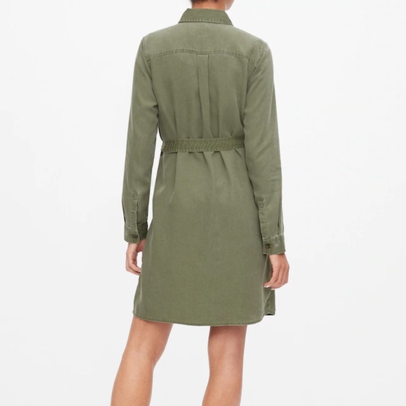 NWT Gap Women’s Utility Shirtdress - Picture 2 of 5